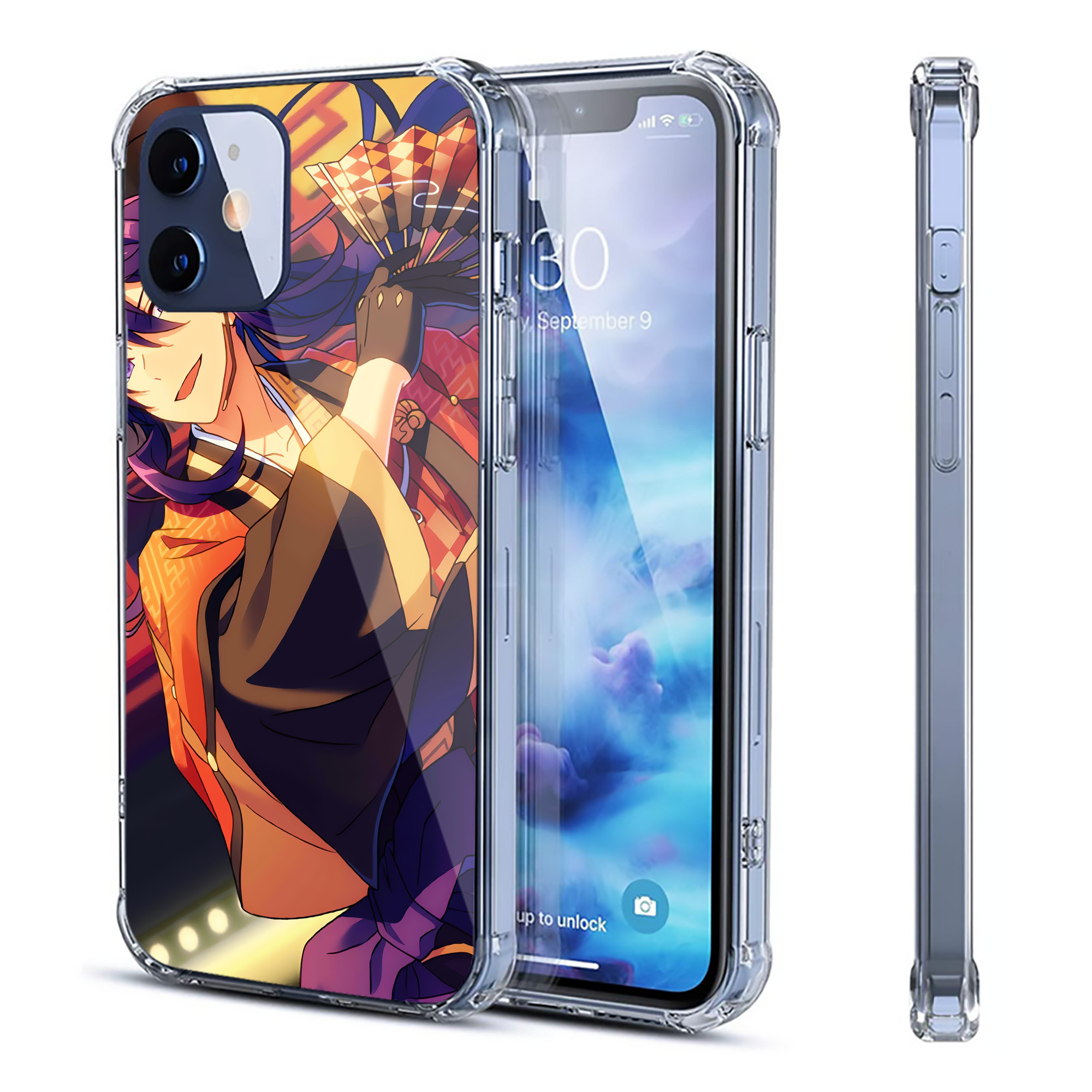 （画像用） あんさんぶるスターズ! Ensemble Stars 【iPhone 12シリーズ対応】透明スマホケース（クリアソフトケース）